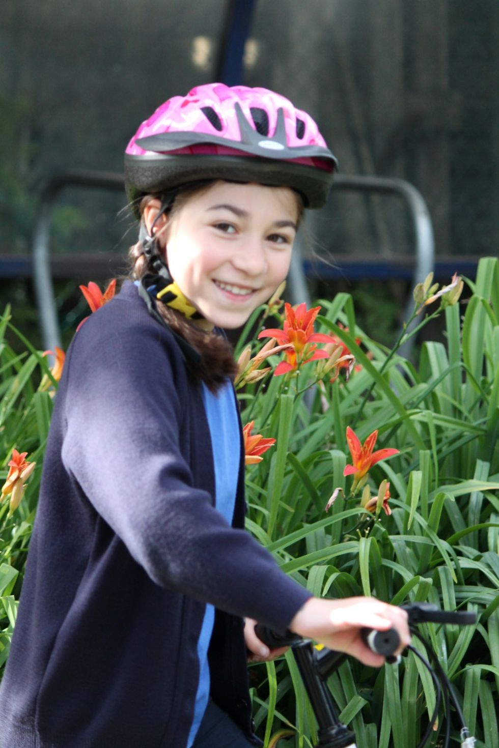 child cycling